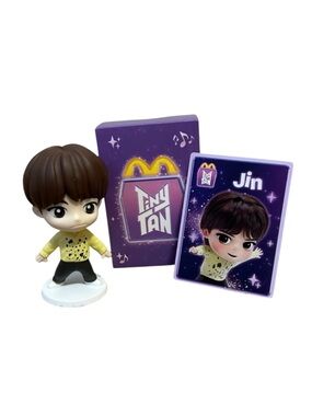 McDonald’s BTS Tiny TAN “Jin” Throwback Edition Figurine 2025 NIB